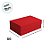 Caixa de Papel Rígido Retangular com Imã - Vermelho - GG 38x28x11cm - 1 unidade - Cromus - Rizzo - Imagem 3