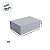 Caixa de Papel Rígido Retangular com Imã - Gris - GG 38x28x11cm - 1 unidade - Cromus - Rizzo - Imagem 3