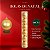 Bola de Natal em Tubo - Fosco Ouro - 8cm - 6 unidades - Cromus - Rizzo - Imagem 2
