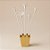 Suporte de Mesa Para Balões - Cachepot Dourado - 40cm - 01 Unidade - Rizzo - Imagem 1