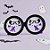 Óculos Fantasma de Halloween - Roxo  - 1 unidade - Rizzo - Imagem 1