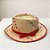 Chapéu de Palha Malandrinho - Vermelho - 12x27cm - 1 unidade - Rizzo - Imagem 1