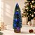 Mini Árvore Pinheiro Nevado com Led Colorido - 20cm - 1 unidade - Rizzo - Imagem 1