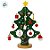 Enfeite de Madeira - Árvore de Natal Verde - 14x10,5cm - 1 unidade - Rizzo - Imagem 2
