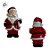 Enfeite Decorativo de Natal em Resina - Papai Noel - Bengala - 10cm - 1 unidade - Rizzo - Imagem 2