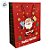 Sacola de Papel de Natal - Feliz Natal - Vermelho - 31cm - 1 unidade - Rizzo - Imagem 2