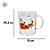 Caneca de Vidro de Natal - Feliz Natal - 330mL - 1 unidade - Rizzo - Imagem 3