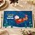 Jogo Americano de Natal - Hohoho Feliz Natal - 45x30cm - 1 unidade - Rizzo - Imagem 1