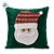 Capa Para Almofada de Natal - Papai Noel - Verde - 45cm - 1 unidade - Rizzo - Imagem 2