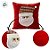 Capa Para Almofada de Natal - Papai Noel - Vermelho - 45cm - 1 unidade - Rizzo - Imagem 3
