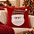 Capa Para Almofada de Natal - Papai Noel - Vermelho - 45cm - 1 unidade - Rizzo - Imagem 1