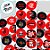 Adesivo Redondo - Flamengo - 30 unidades - Festcolor - Rizzo - Imagem 2
