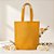 Sacola de TNT Reutilizável - Amarelo - 29cm - 5 unidades - Rizzo - Imagem 1