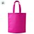 Sacola de TNT Reutilizável - Rosa Pink - 29cm - 5 unidades - Rizzo - Imagem 2