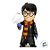 Mini Figura Colecionável - Harry Potter - Cachecol e Edwiges - 6,3cm  - 1 unidade - Rizzo - Imagem 3