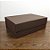 Caixa de Papel Rígido Retangular com Imã - Oxford Marrom - GG 38x28x11cm - 1 unidade - Cromus - Rizzo - Imagem 1