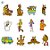 Mini Personagens Decorativos - Halloween - Scooby-Doo! - 8x7cm - 12 unidades - Regina - Rizzo - Imagem 3