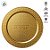 Base Para Bolo Cake Board Redonda Premium - Ouro - 26cm - 1 unidade - Rizzo - Imagem 3