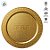 Base Para Bolo Cake Board Redonda Premium - Ouro - 24cm - 1 unidade - Rizzo - Imagem 3
