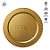 Base Para Bolo Cake Board Redonda Premium - Ouro - 21cm - 1 unidade - Rizzo - Imagem 3