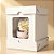 Caixa de Transporte para Bolo com Visor - Branca - 30x30x35cm - 1 unidade - Rizzo - Imagem 1