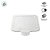 Base Laminada para Doces Quadrada - Branca - 7,5cm - 25 unidades - Rizzo - Imagem 3