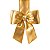 Escapulário de Porta Decorativo com Laço Lamê Dourado - 170cm - 1 unidade - Rizzo - Imagem 3