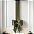 Escapulário de Porta Decorativo com Laço de Veludo Verde - 205cm - 1 unidade - Rizzo - Imagem 1