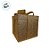 Caixa de Presente Decorativa para Cenário - Dourado Glitter - 35cm - 1 unidade - Rizzo - Imagem 4