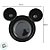 Bowl de Melamina - Orelha Mickey - Preto - 1500ml - Disney Original - 1 unidade - Cromus - Rizzo - Imagem 3