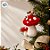 Enfeite Para Pendurar de Natal - Cogumelo Vermelho - 12cm - 1 unidade - Cromus - Rizzo - Imagem 2