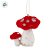Enfeite Para Pendurar de Natal - Cogumelo Vermelho - 12cm - 1 unidade - Cromus - Rizzo - Imagem 3