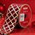 Fita Aramada Decorativa de Natal Veludo - Vermelho Com Arabescos Dourados -  4,57m - 1 unidade - Cromus - Rizzo - Imagem 1
