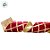 Fita Aramada Decorativa de Natal Veludo - Vermelho Com Arabescos Dourados -  4,57m - 1 unidade - Cromus - Rizzo - Imagem 3