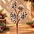 Pick Decorativo de Natal - Pinha Nevada - 11cm - 1 unidade - Cromus - Rizzo - Imagem 1