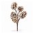 Pick Decorativo de Natal - Pinha Nevada - 11cm - 1 unidade - Cromus - Rizzo - Imagem 3