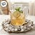 Porta Jarra de Fibra Natural com Conchas - 16x2,5cm - 1 unidade - Cromus - Rizzo - Imagem 4