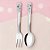 Kit Colher e Garfo Infantil - Minnie Mouse - Aço Inox - Disney Original - 1 unidade - Simonaggio - Rizzo - Imagem 1