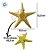 Enfeite Decorativo Para Pendurar em Resina - Estrela do Mar - Amarelo - 13cm - 1 unidade - Rizzo - Imagem 4