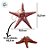 Enfeite Decorativo Para Pendurar em Resina - Estrela do Mar - Vermelho - 13cm - 1 unidade - Rizzo - Imagem 4
