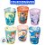 Kit 10 Copos de Plástico Zootopia - Nick e Judy - 320ml - Disney Original  - 1 unidade - Plasútil - Rizzo - Imagem 4