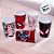 Kit 10 Copos de Plástico Homem Aranha - Preto - 320ml- Disney Original  - 1 unidade - Plasútil - Rizzo - Imagem 3