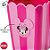 Kit 10 Baldes de Pipoca - Minnie Mouse Rosa - 1,46l - Disney Original  - 1 unidade - Plasútil - Rizzo - Imagem 2