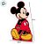 Decoração de Chão - Mickey Mouse - 65cm - Disney Original - 1 unidade - Regina - Rizzo - Imagem 3