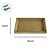 Bandeja Decorativa Organizadora - Trançado 2 - Bege - 26x38cm - 1 unidade - Rizzo - Imagem 2
