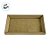 Bandeja Decorativa Organizadora - Trançado 2 - Bege - 22x35x2,4cm - 1 unidade - Rizzo - Imagem 3
