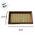 Bandeja Decorativa Organizadora - Trançada - Marrom - 22x35x2,4cm - 1 unidade - Rizzo - Imagem 2