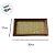 Bandeja Decorativa Organizadora - Trançada - Marrom - 17x30cm - 1 unidade - Rizzo - Imagem 2