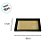 Bandeja Decorativa Organizadora - Trançado 2 - Preto - 17x30cm - 1 unidade - Rizzo - Imagem 2