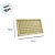 Bandeja Decorativa Organizadora - Trançado Ornamental - Bege - 12x22cm - 1 unidade - Rizzo - Imagem 2